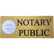 DECAL-NP - Notary Public Decal